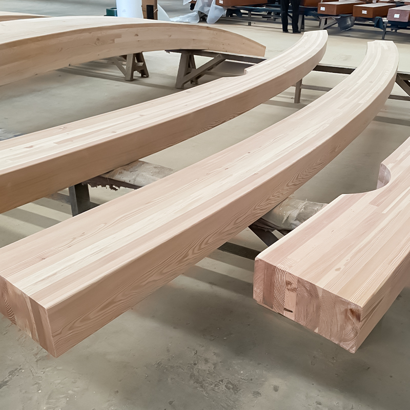ডগলাস ফির বাঁকা Glulam