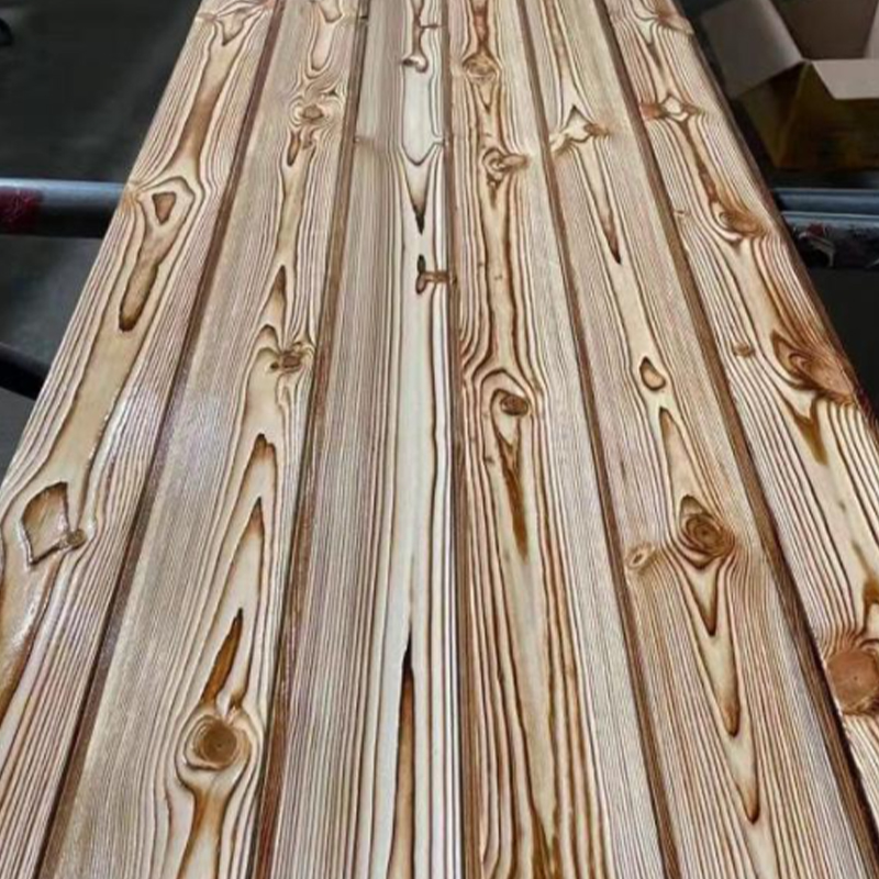 কার্বনাইজড কাঠের প্রাচীর প্যানেল