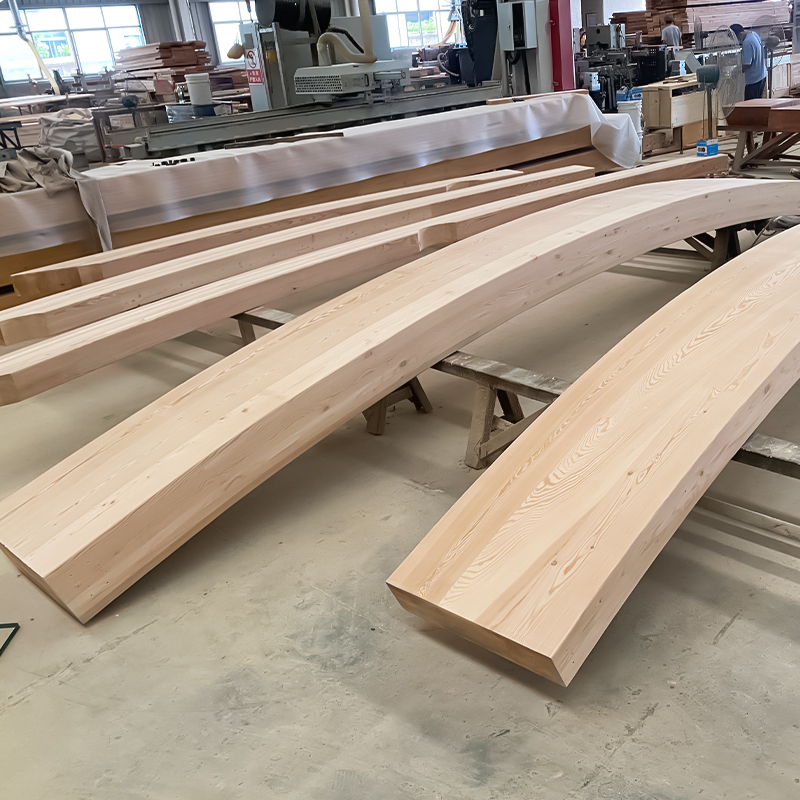 ডগলাস ফির বাঁকা Glulam