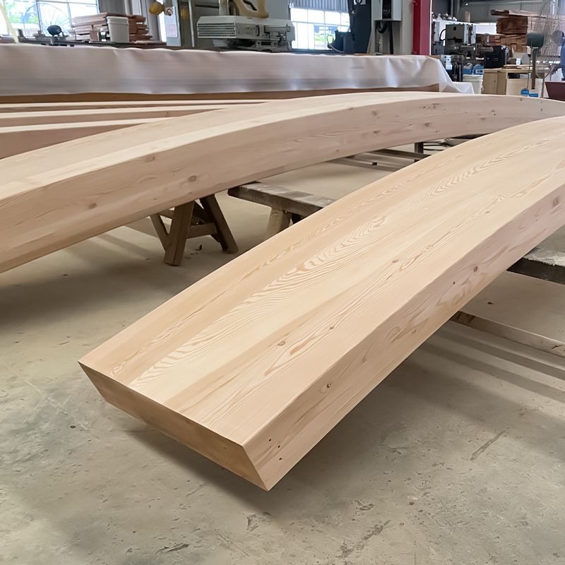 ডগলাস ফির বাঁকা Glulam
