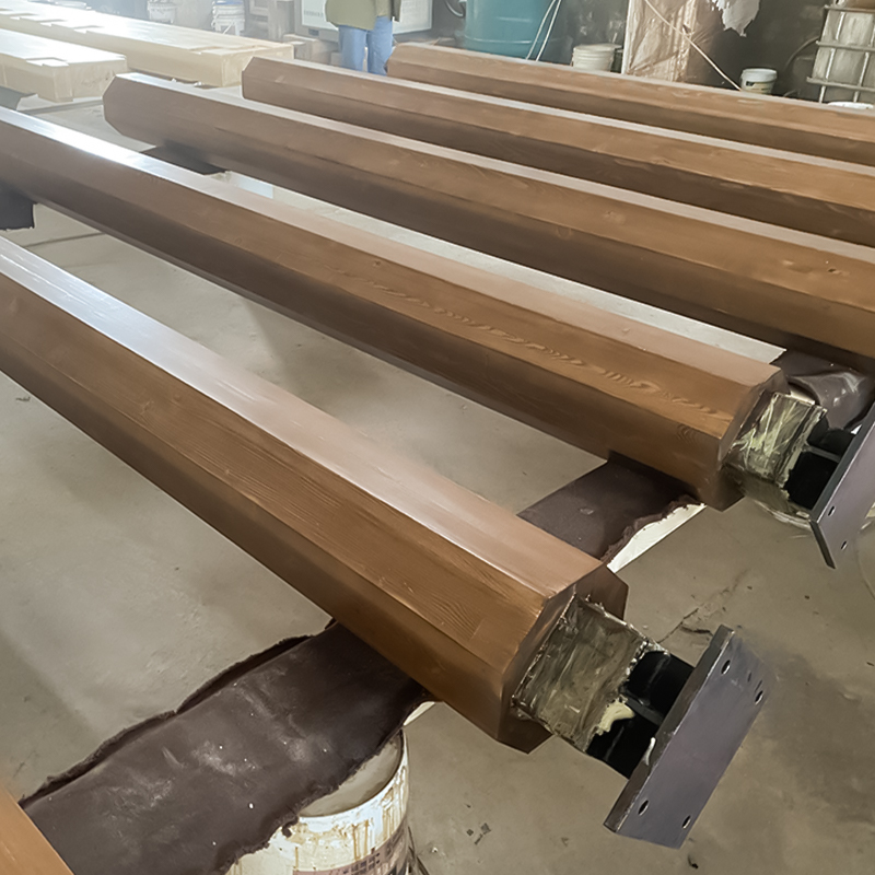 পাইন বিশেষ আকৃতির Glulam