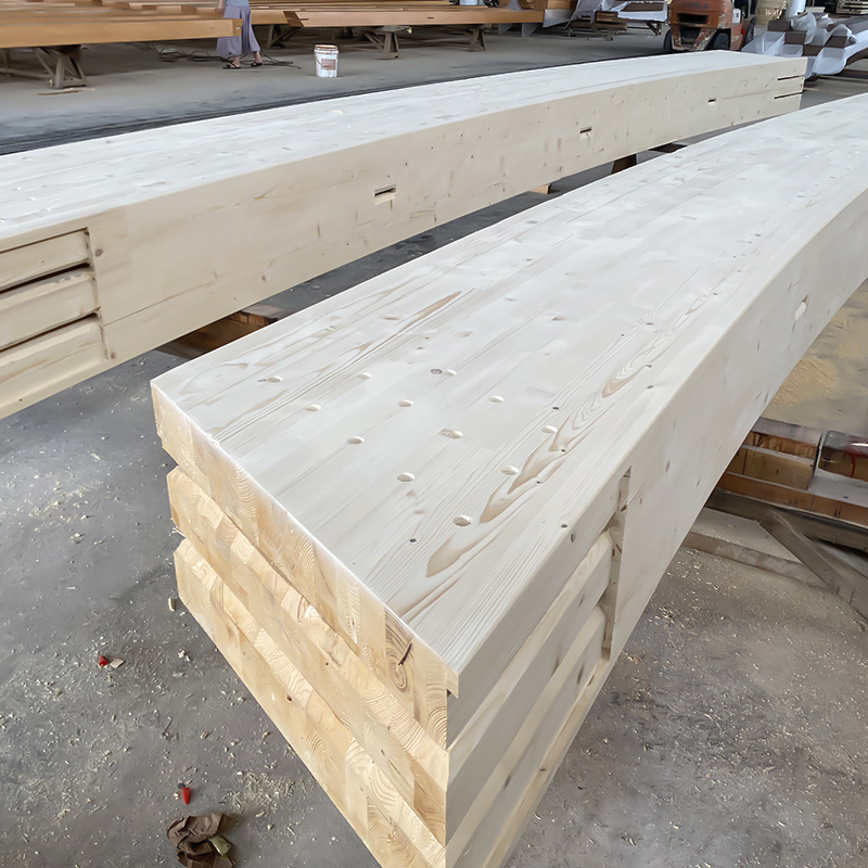স্প্রুস বাঁকা Glulam