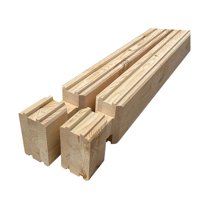 Glulam লগ